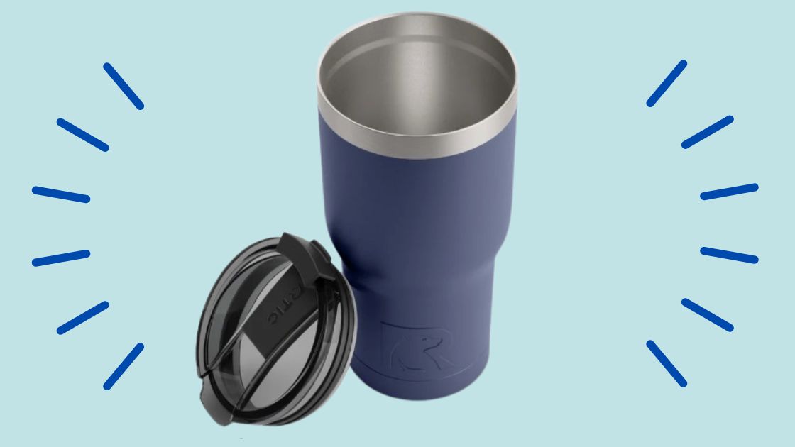 RTIC 40 oz Insulated Tumbler Stainless Steel Coffee Travel Mug