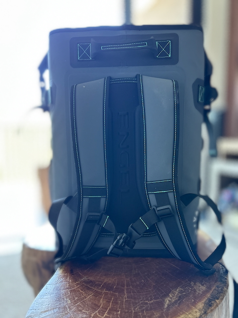 Top-Rated Best Backpack Coolers for Fishing Trips - ENGEL Roll-Top - Premium Guide-Tested - View from the BACK